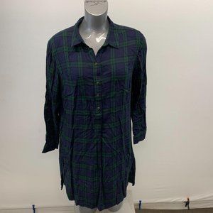 Old Navy Shirt Dress Women's Plus Size 1X Green